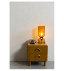 Szafka nocna RUNE 42 cm miodowa*WOOOD Discount