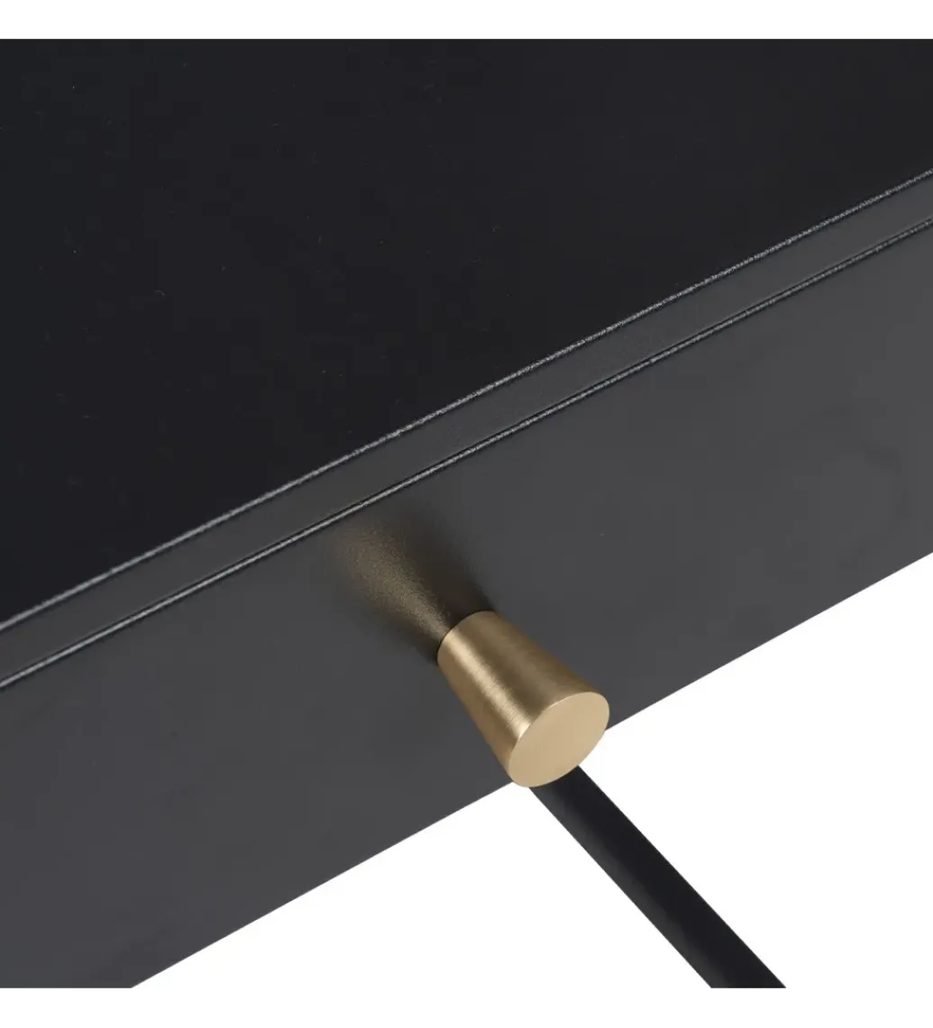 Szafka nocna SITKOM 43 cm czarny*Zona-Design Sale