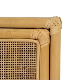 Szafka nocna SIZA 46 cm ratan naturalna*Zona-Design New