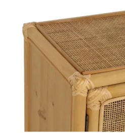 Szafka nocna SIZA 46 cm ratan naturalna*Zona-Design New