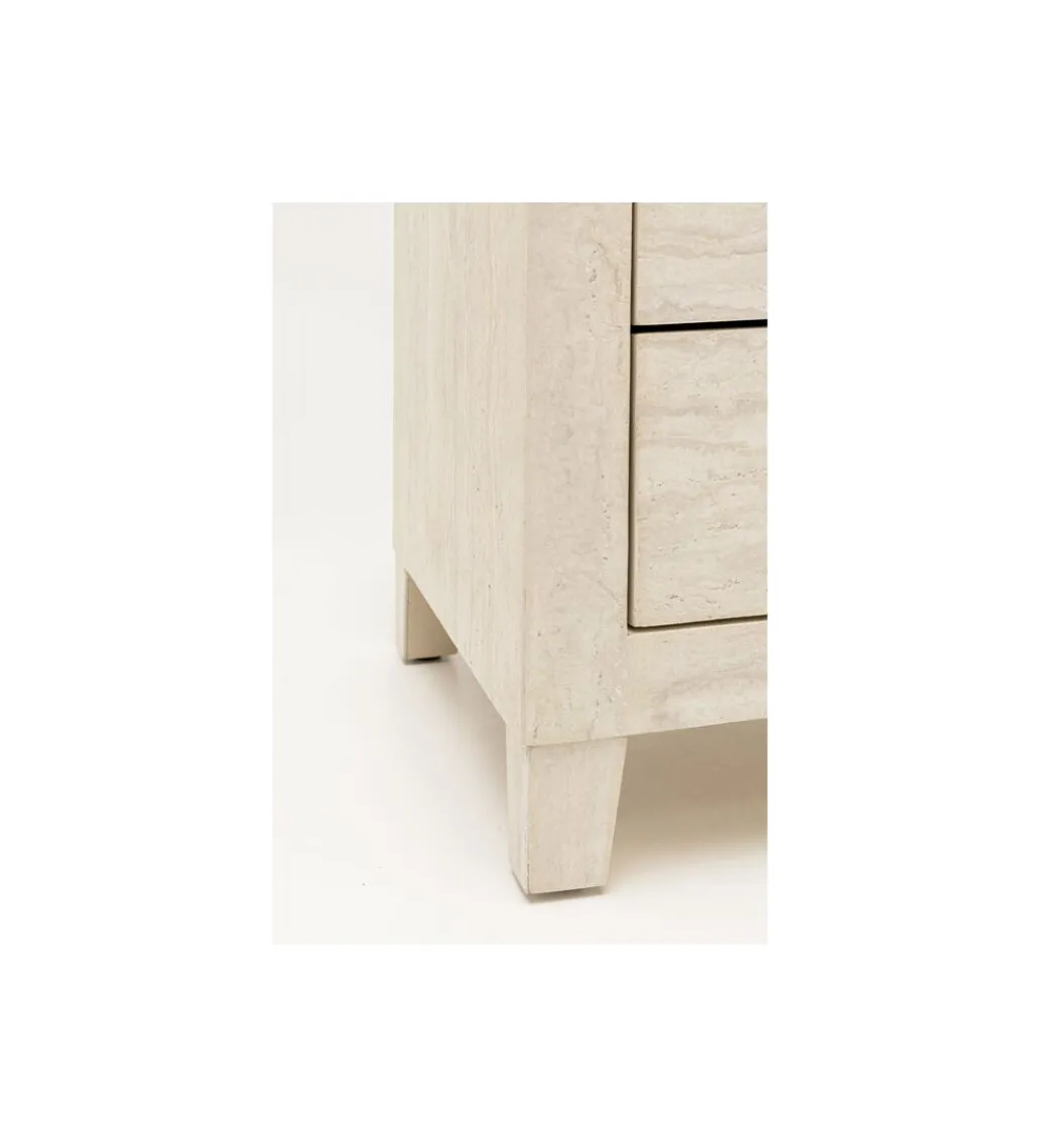 Szafka nocna TRAVERTINO 50 x 49 cm*KARE Outlet