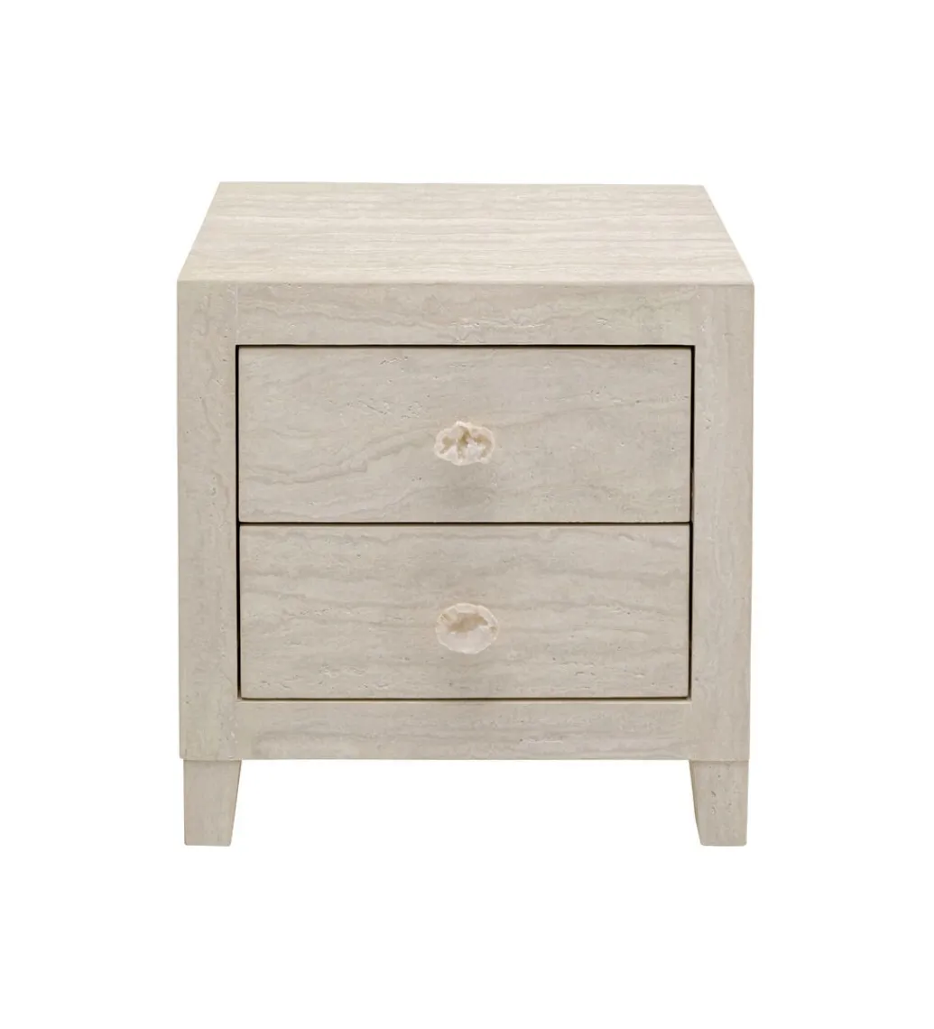 Szafka nocna TRAVERTINO 50 x 49 cm*KARE Outlet