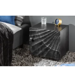 Szafka nocna ZEUS Scorpion 50 cm drewno mango*Invicta Interior Outlet