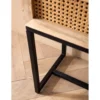 Szafka nocna ZOVI 50 cm drewno mango*WOHNLING, GERMANY Clearance