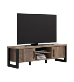 Szafka pod TV EMILE 166 cm w optyce dąb tytoniowo-brązowy*MCA New