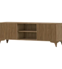 Szafka RTV ENTSIAN 150 cm w optyce dąb artisan*ELTAP Online
