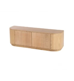 Szafka RTV NOVERO 140 cm fornir dębowy*LF-Design Sale