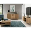 Szafka RTV wisząca ENTSIAN 150 cm w optyce dąb artisan*ELTAP