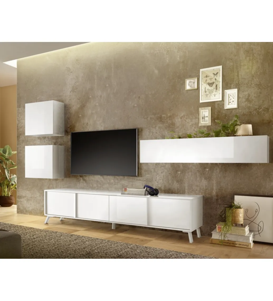 Szafka wisząca CITY 55 cm biała*MCA Linia Włoska Online