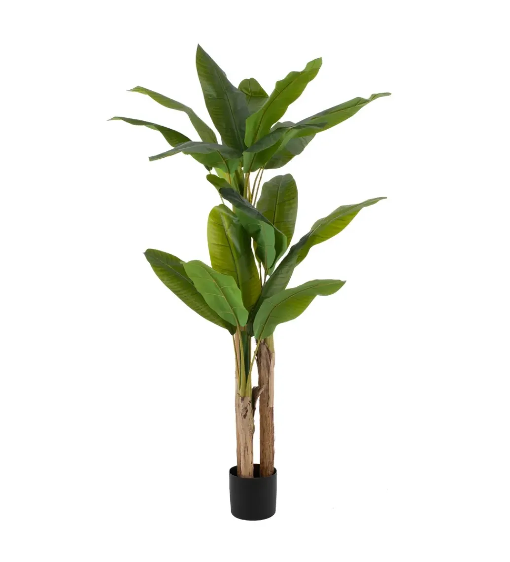 Sztuczny kwiat BANANA 190 CM zielony*Zona-Design Hot