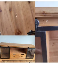 Tablica ścienna RETAGIO 80 cm drewno jodła*Invicta Interior Outlet