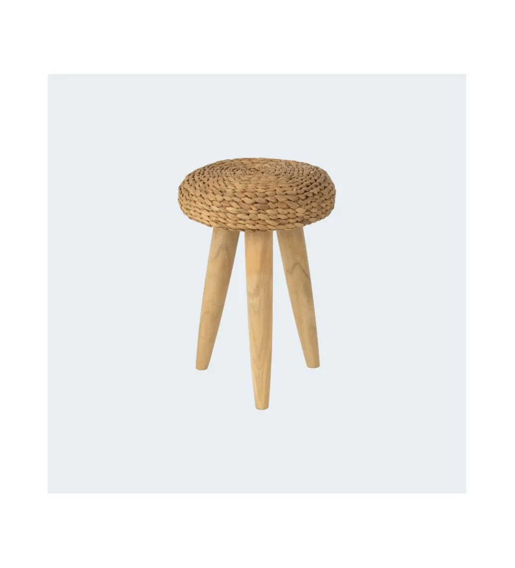 Taboret WATER drewno teak naturalny*J-Line Online
