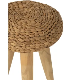 Taboret WATER drewno teak naturalny*J-Line Online
