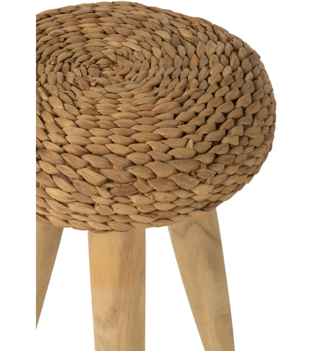 Taboret WATER drewno teak naturalny*J-Line Online