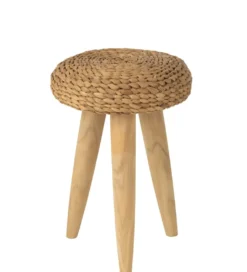 Taboret WATER drewno teak naturalny*J-Line Online