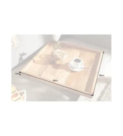 Taca FINICE Makassar 50 cm drewno mango*Invicta Interior
