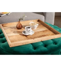 Taca FINICE Makassar 50 cm drewno mango*Invicta Interior