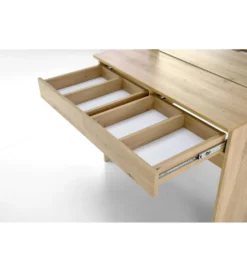 Toaletka HOLLYWOOD 94 cm dąb artisan z oświetleniem LED*Halmar Clearance