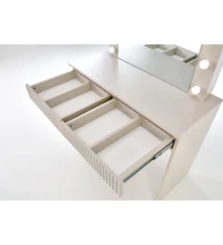 Toaletka HOLLYWOOD 94 cm kaszmir z oświetleniem LED*Halmar Online