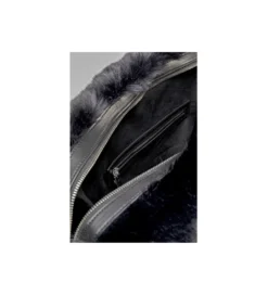 Torba MIKA FURR czarna*KDesign Discount
