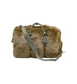 Torba MIKA FURR oliwkowa*KDesign Discount