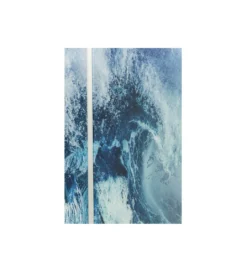 Tryptyk obraz WAVE 160 x 240 cm szklany*KDesign Hot