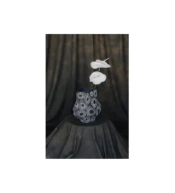 Wazon ANEMONE 33 cm szare*KDesign Hot