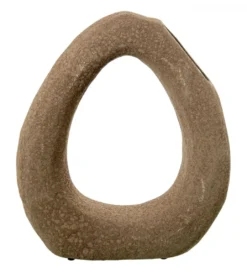 Wazon ATAK 36 cm ceramika brązowa*Exclusivas Best