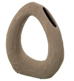 Wazon ATAK 36 cm ceramika brązowa*Exclusivas Best