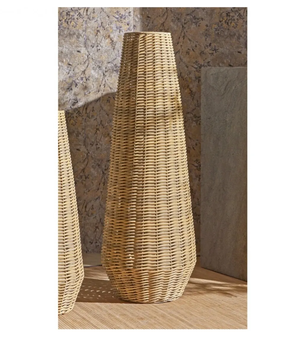 Wazon BERY 140 cm rattan naturalny*Imeri