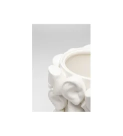 Wazon BODY PARTS 36 cm biały porcelana*KDesign Online
