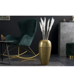 Wazon BRILANT 25 cm złoty*Invicta Interior Discount