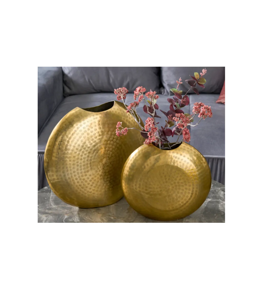 Wazon BRILANT set 2 złoty*Invicta Interior Discount