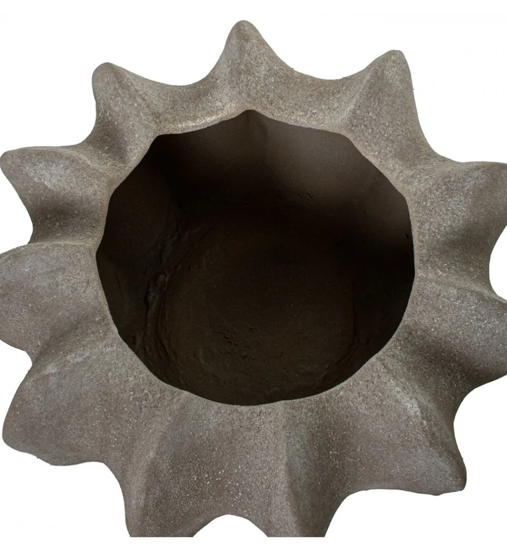 Wazon CETERLATE 43 cm brązowy piaskowy*Exclusivas Hot