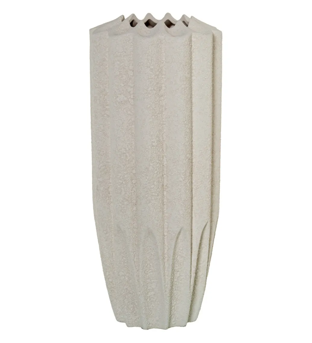 Wazon CLARO 42 cm ceramika beżowy*Exclusivas Best