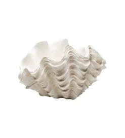 Wazon CONCHA 29 cm biały*KDesign Best
