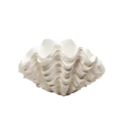 Wazon CONCHA 29 cm biały*KDesign Best