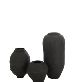 Wazon DASENM 99 cm paper mache czarny*Zona-Design Discount