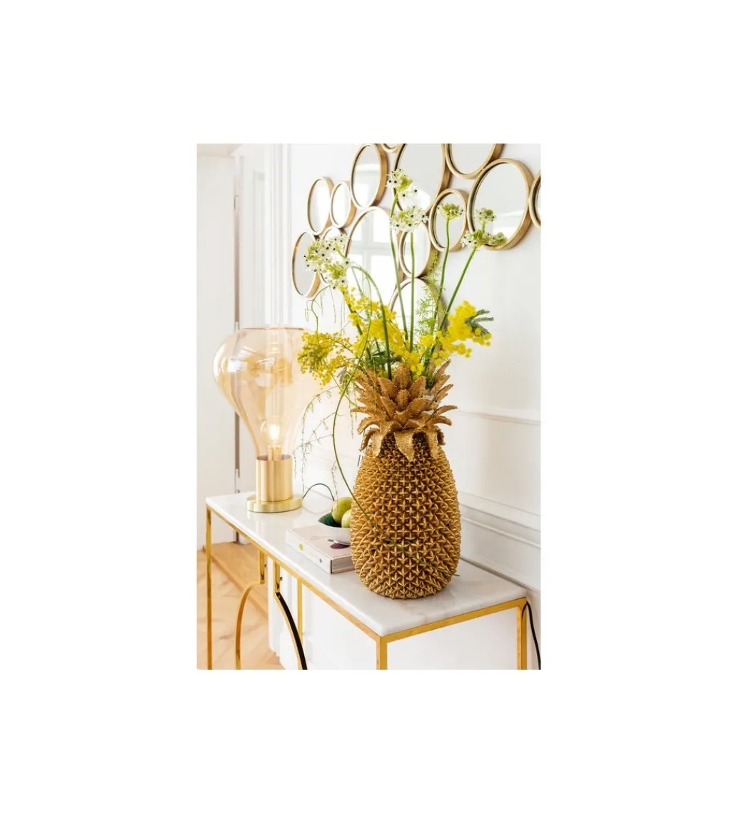 Wazon dekoracyjny Pineapple 50 cm złoty*KDesign Best