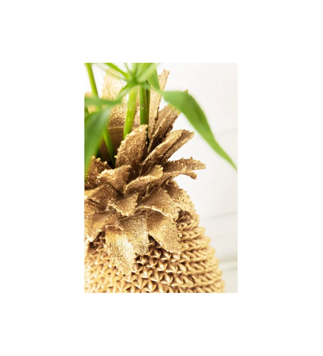 Wazon dekoracyjny Pineapple 50 cm złoty*KDesign Best