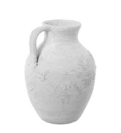 Wazon ESTAMRO 33 cm białoszary*Exclusivas Clearance