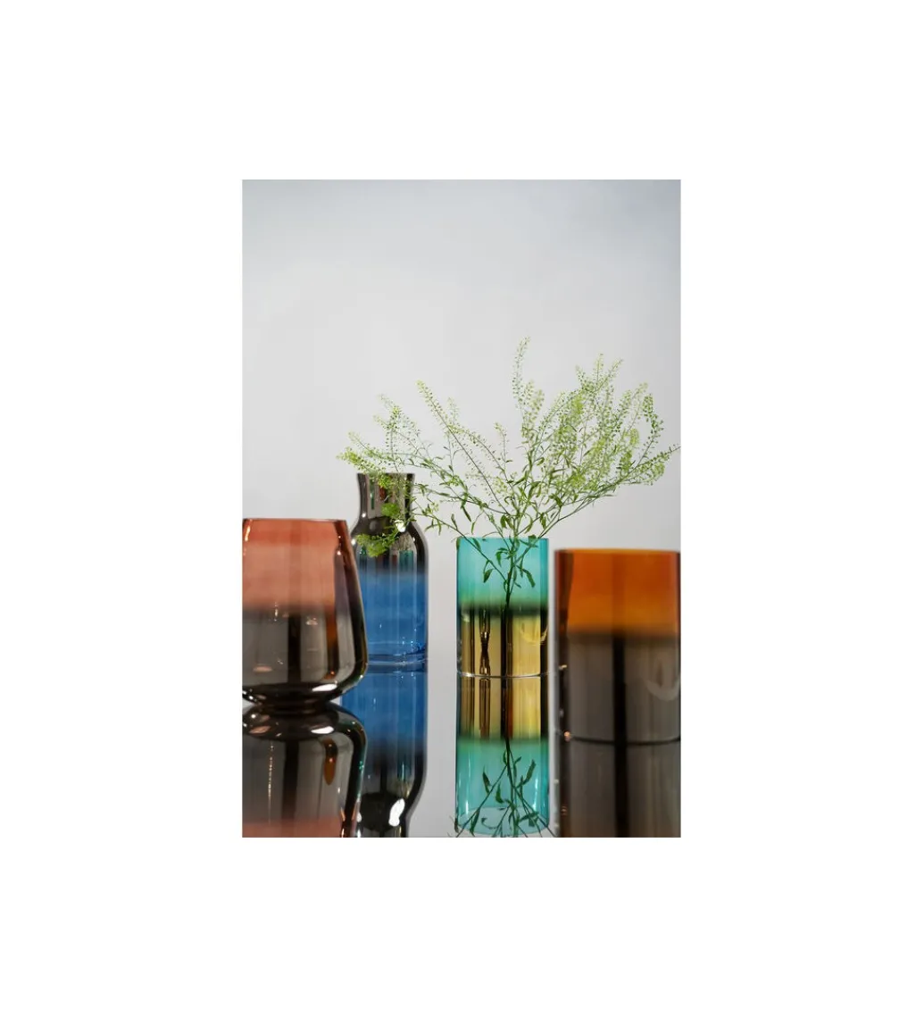 Wazon GLOW 20 cm pomarańczowy*KDesign New