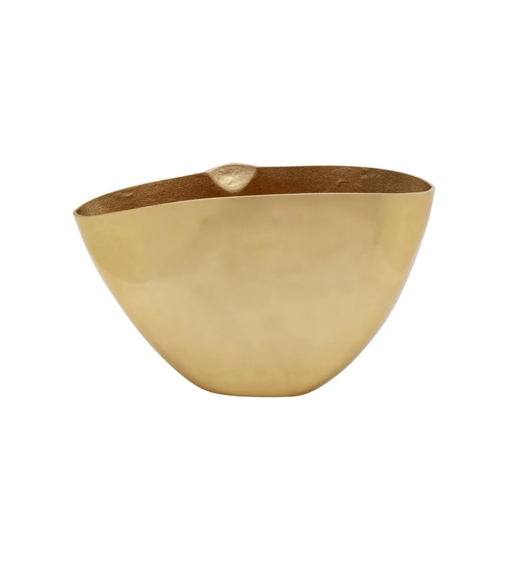 Wazon HALF FACE 46 cm złoty*KDesign Sale