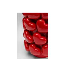 Wazon Hearts 33 cm czerwony*KDesign Sale