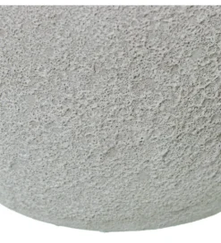 Wazon KATAM 30 cm ceramika biały piaskowy*Exclusivas Hot
