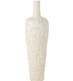 Wazon Lauwra 100 cm biały*J-Line