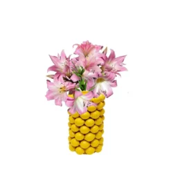 Wazon Lemon Juice 43 cm żółty*KARE Outlet