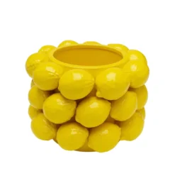 Wazon Lemon Juice 19 cm zółty*KARE Discount