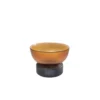 Wazon Marvelous Duo Amber 28 cm szary*KDesign New