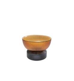 Wazon Marvelous Duo Amber 28 cm szary*KDesign New